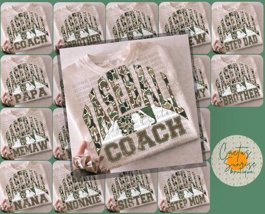 Duck Camo Baseball (you pick title)