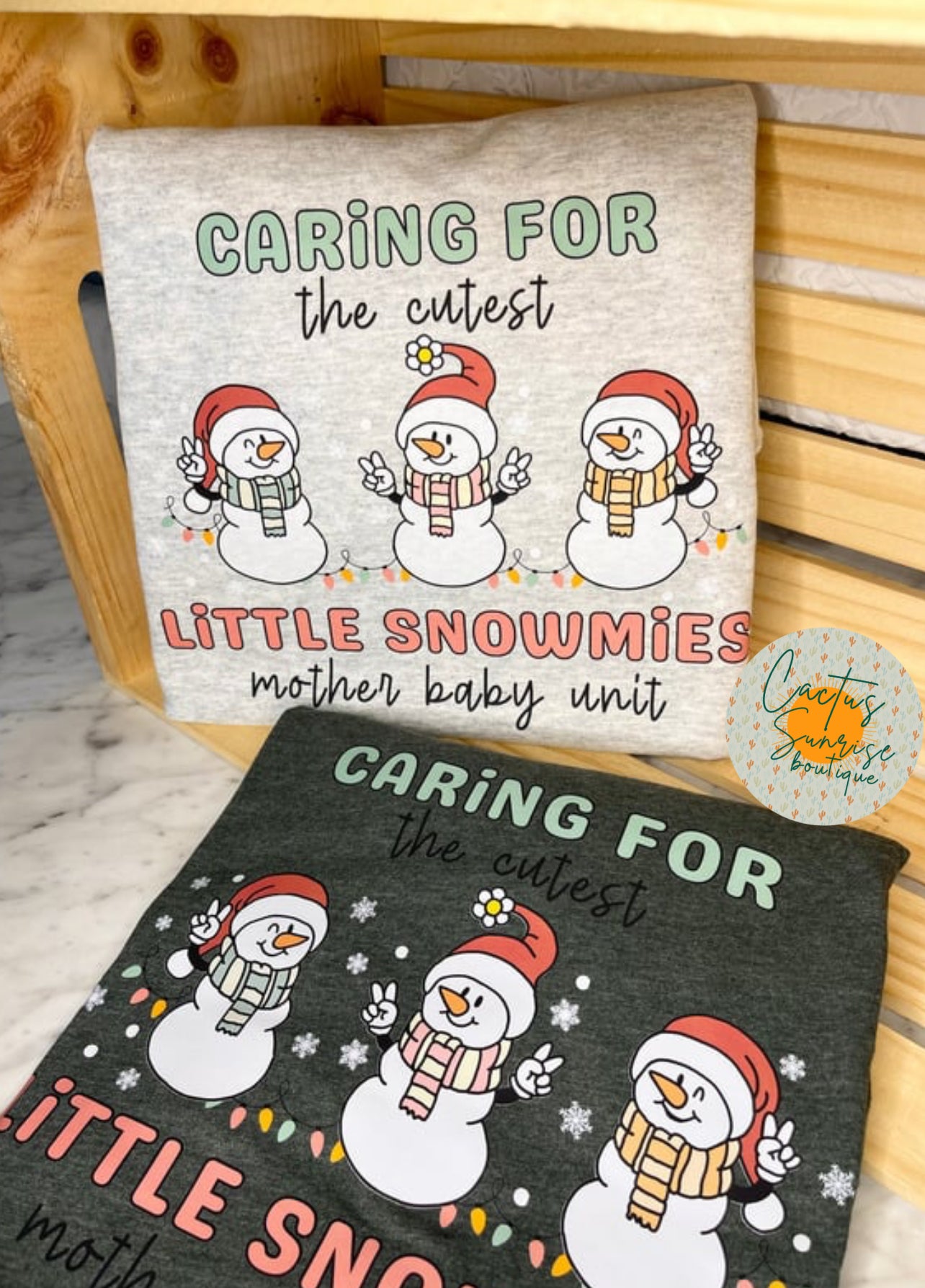 Caring for the cutest little snowmies- NICU, L&D, and MB