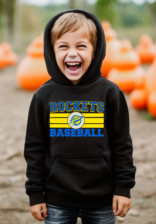 Rockets Baseball Youth/Toddler/Onesie Tee