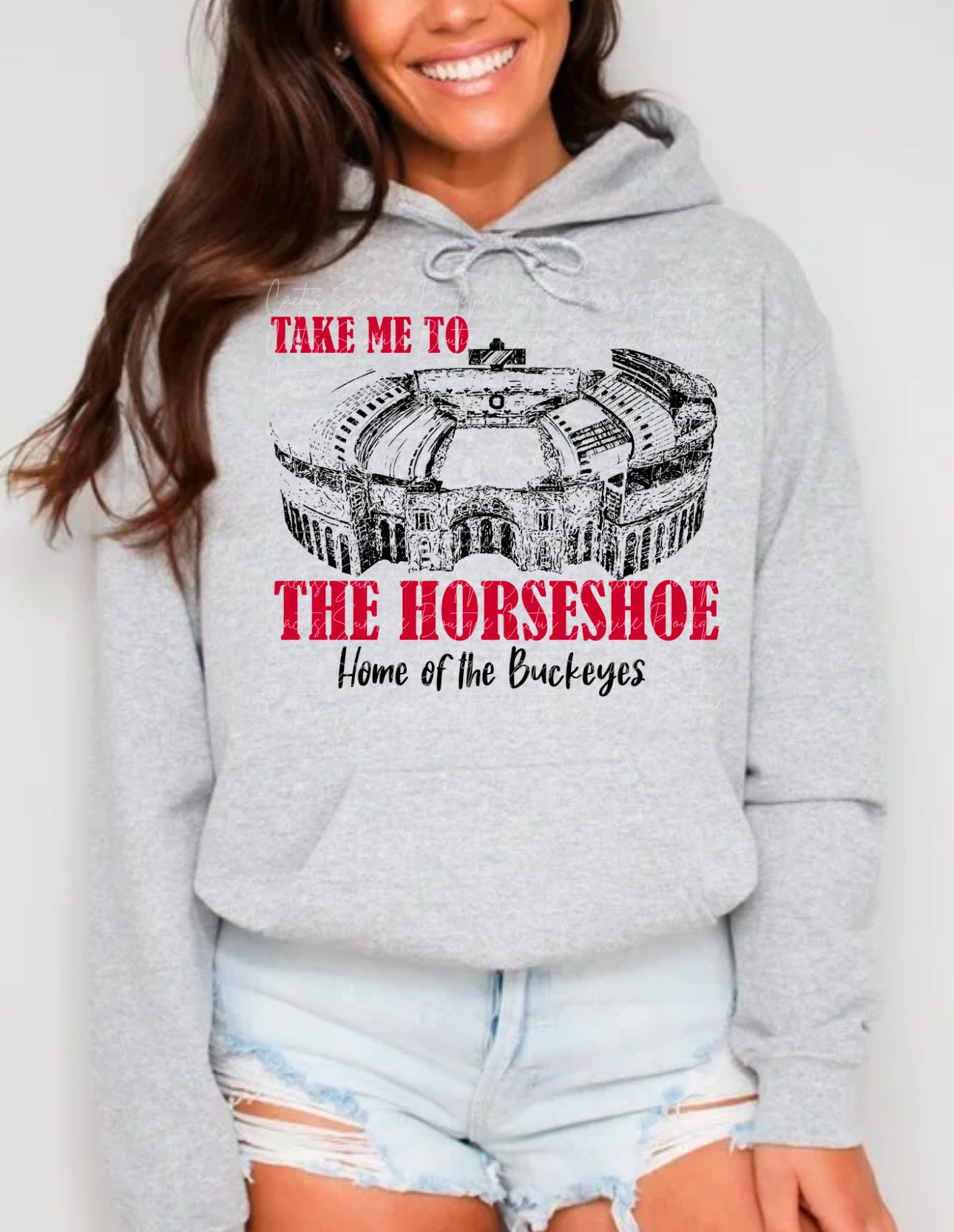Horseshoe- Home of the Buckeyes DTF Transfer