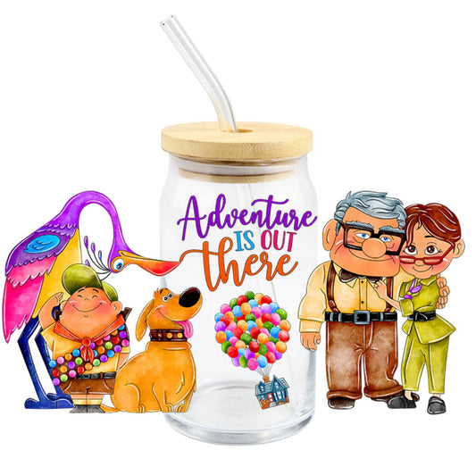 Adventure is out there Glass Tumbler 16oz PRE-ORDER
