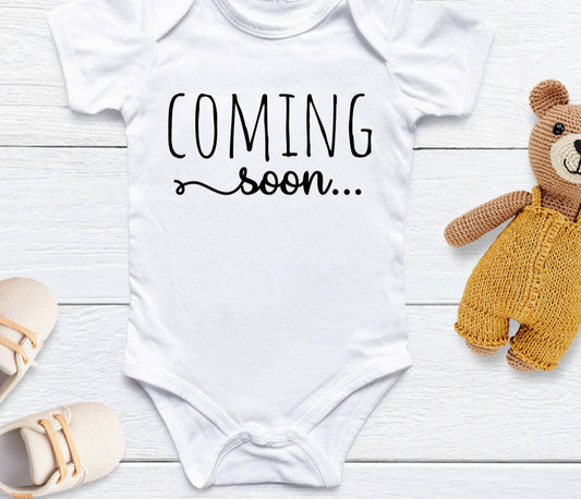 Coming Soon Onesie