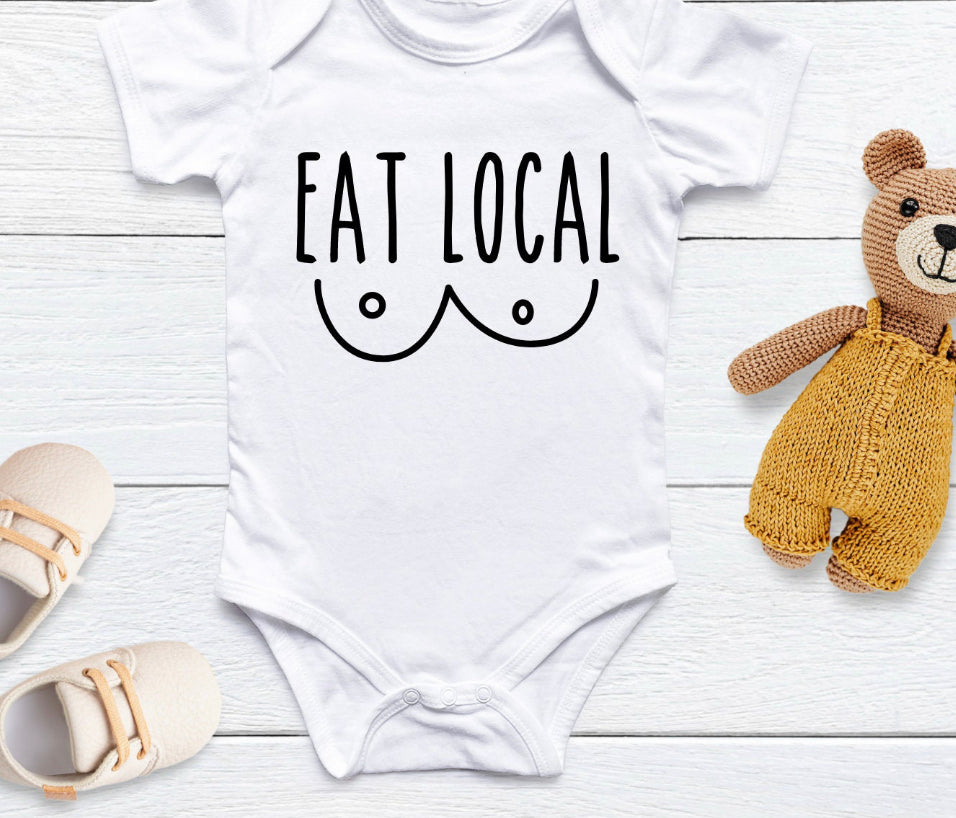 Eat Local Onesie