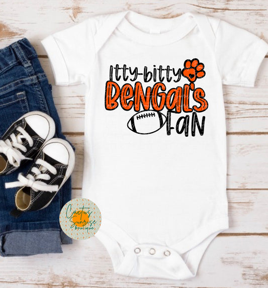 Itty-Bitty Bengals Fan Youth/Toddler/Onesie Tee