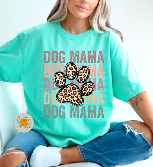 Dog Mama Stacked