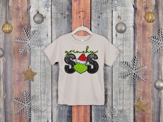 Grinchy Sis Youth/Toddler/Onesie Tee