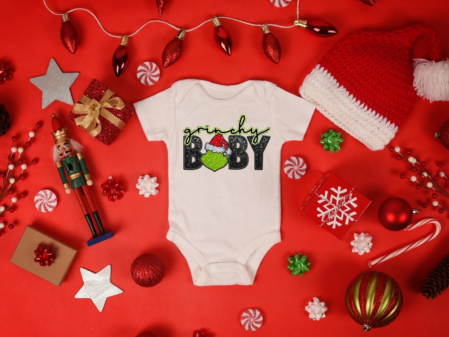 Grinchy Baby Youth/Toddler/Onesie Tee