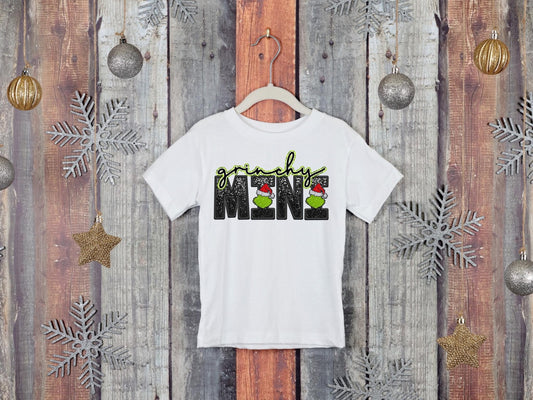 Grinchy Mini Youth/Toddler/Onesie Tee