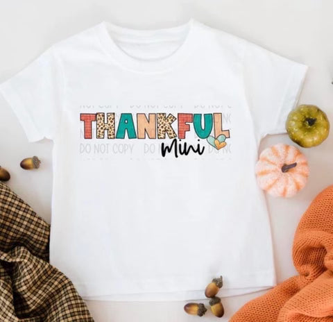 Thankful Mini Youth/Toddler Tee