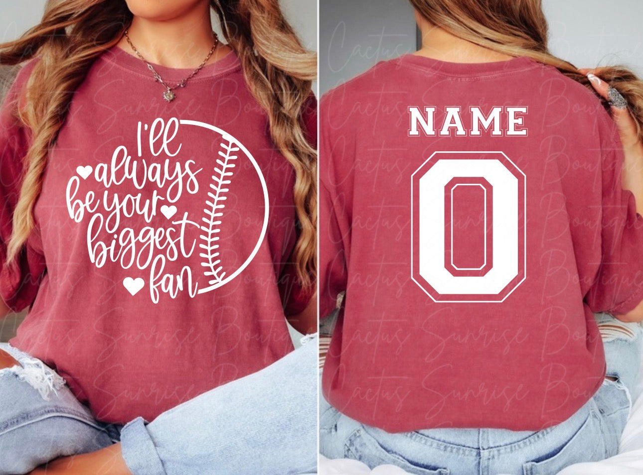 I'll always be your biggest fan- Baseball/Softball