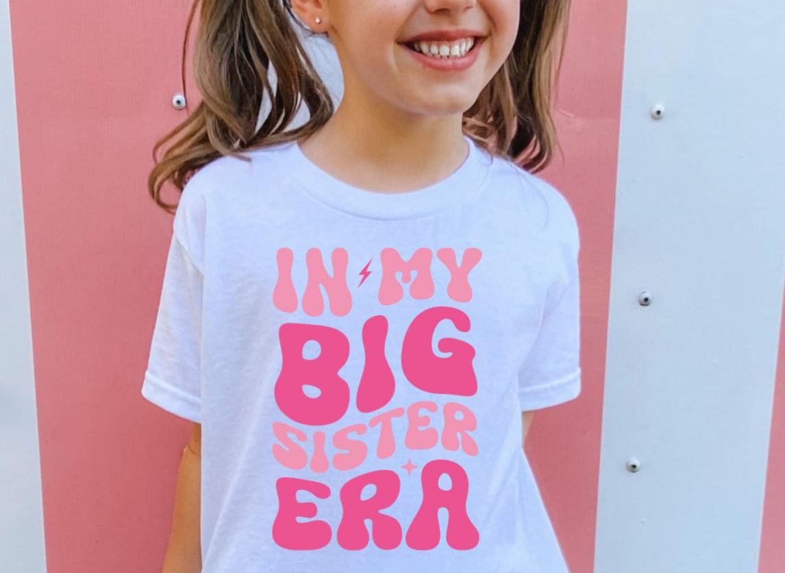 Big sister era Youth/Toddler/Onesie Tee