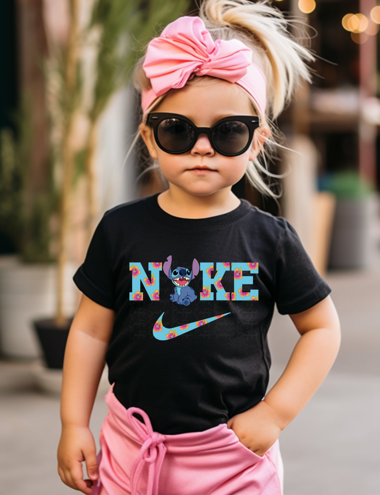 Stitch Swoosh Youth/Toddler/Onesie Tee