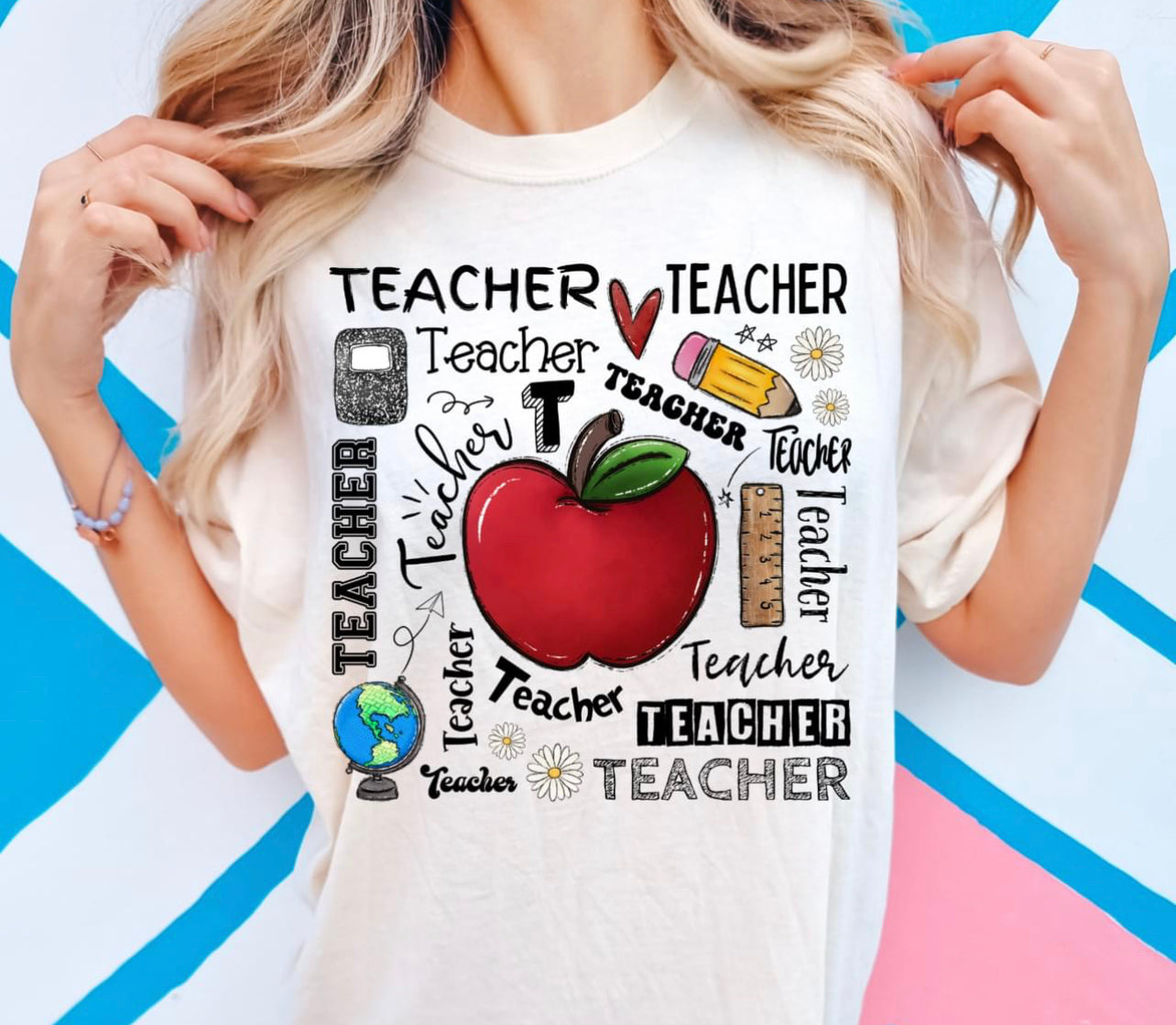 Teacher Scrambled Tee