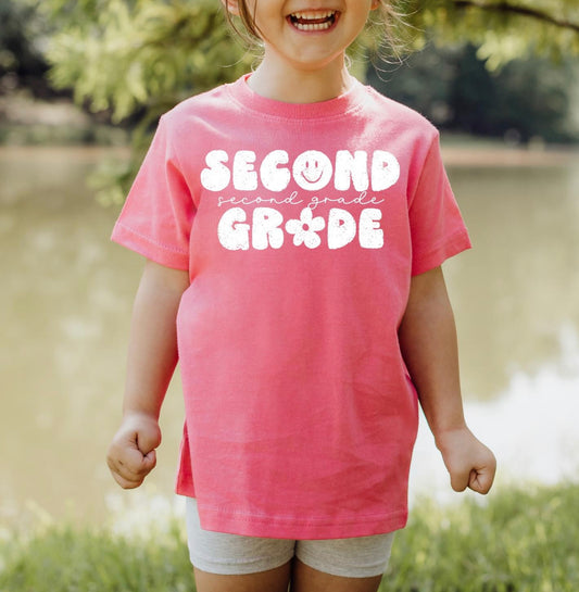 Grades-White Writing Youth/Toddler Tee