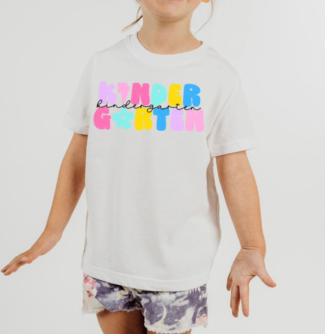 Grades-Colored Writing Youth/Toddler Tee