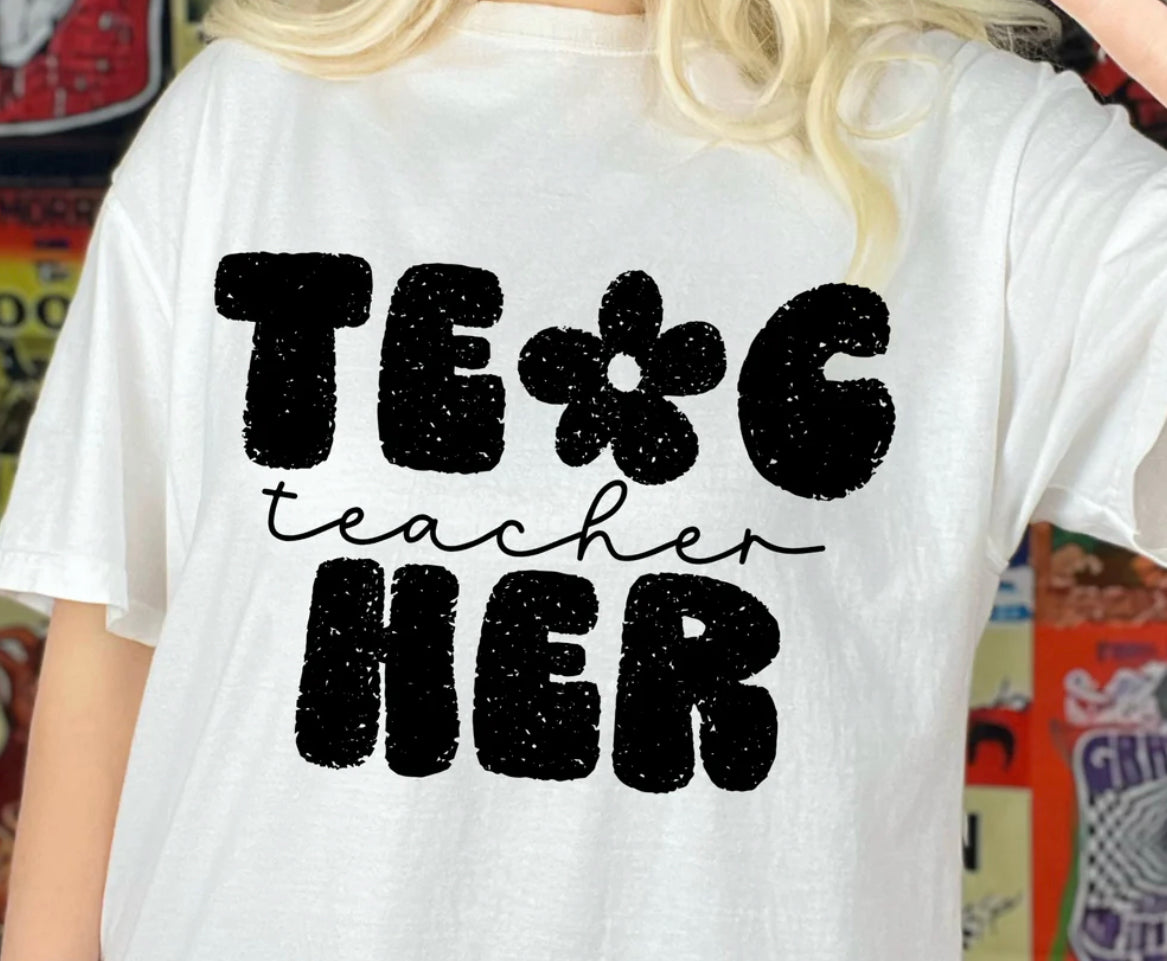 Teacher Stack Tee