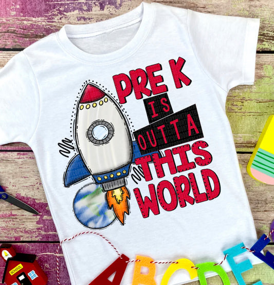 Outta this World Grades- Adult Size Tee