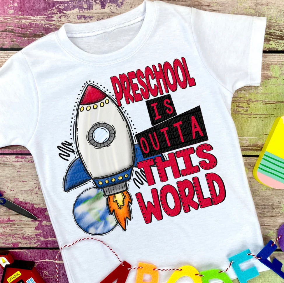 Outta this World Grades- Adult Size Tee