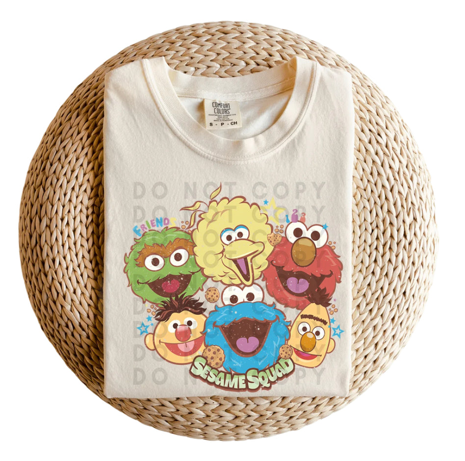 Sesame Squad Tee