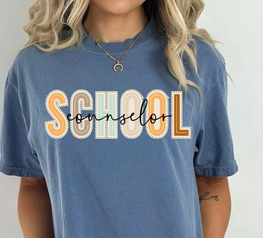 School Counselor Tee