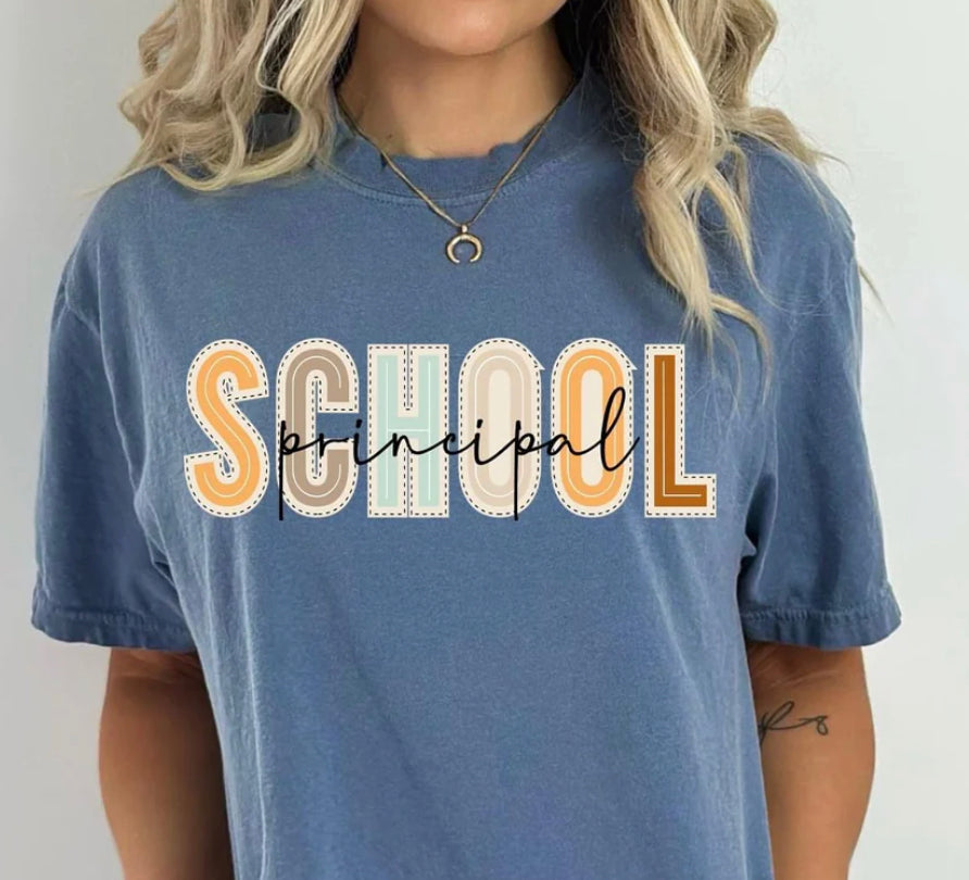 School Principal Tee