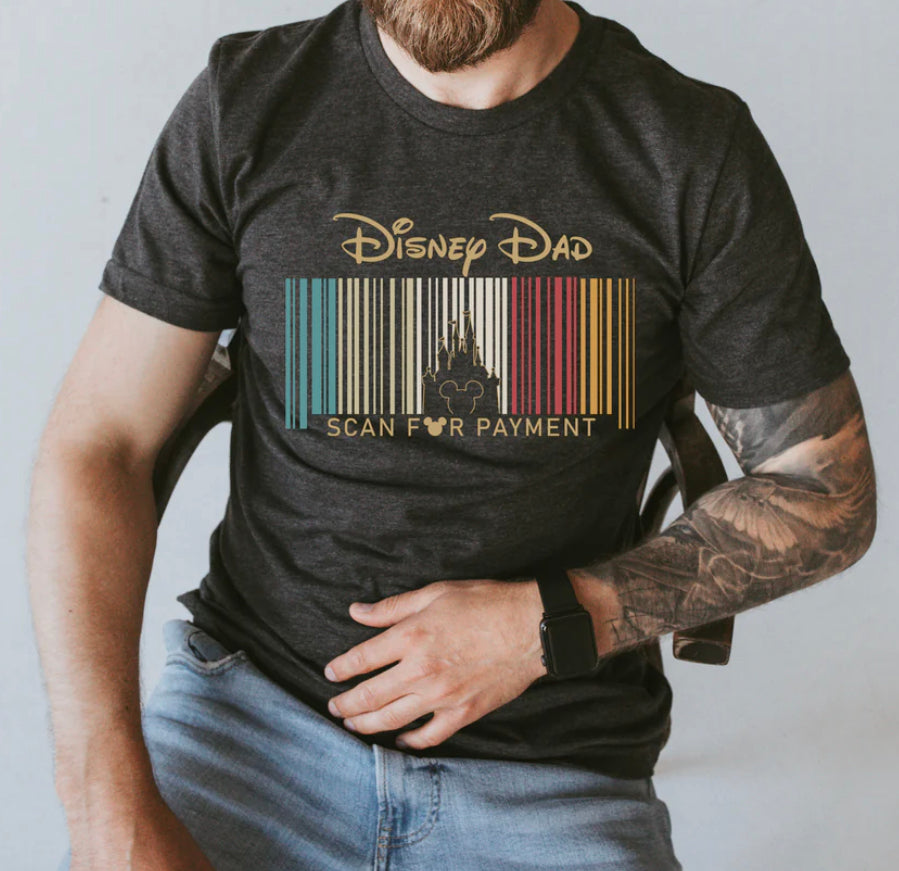 Scan for Payment- Dad Tee