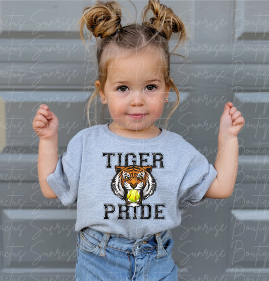 Tiger Pride Softball Youth/Toddler/Onesie Tee