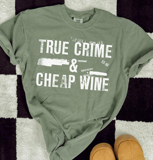 True crime & cheap wine