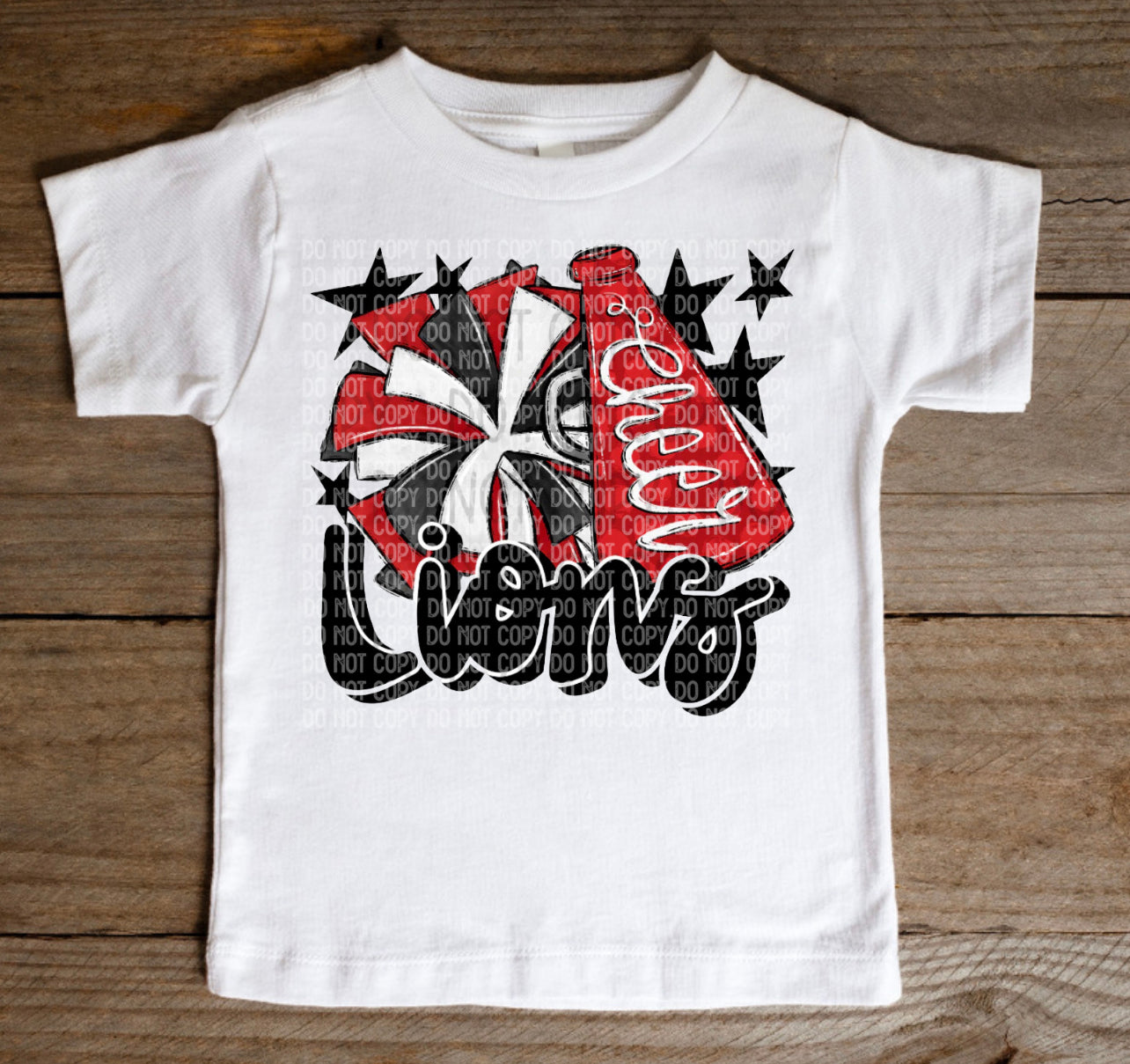 Lions Cheer Youth/Toddler Tee