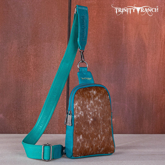 Trinity Ranch Cowhide Crossbody Bag