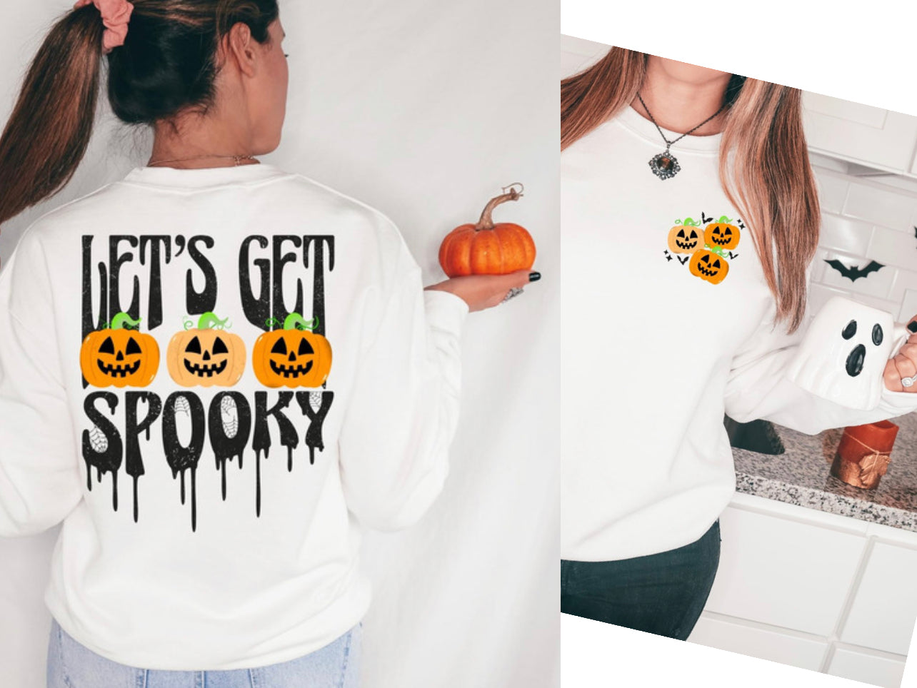 Let's Get Spooky- 3 Color Options!