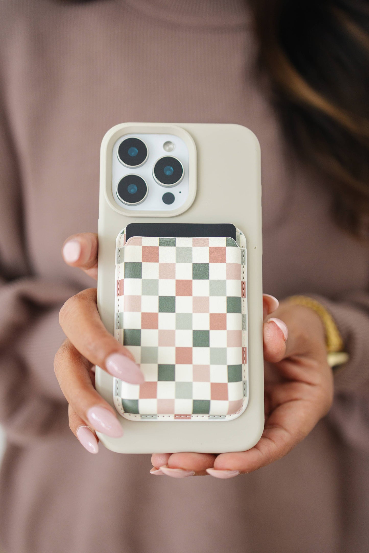 Magnet Phone Wallet, Magnetic card cash wallet