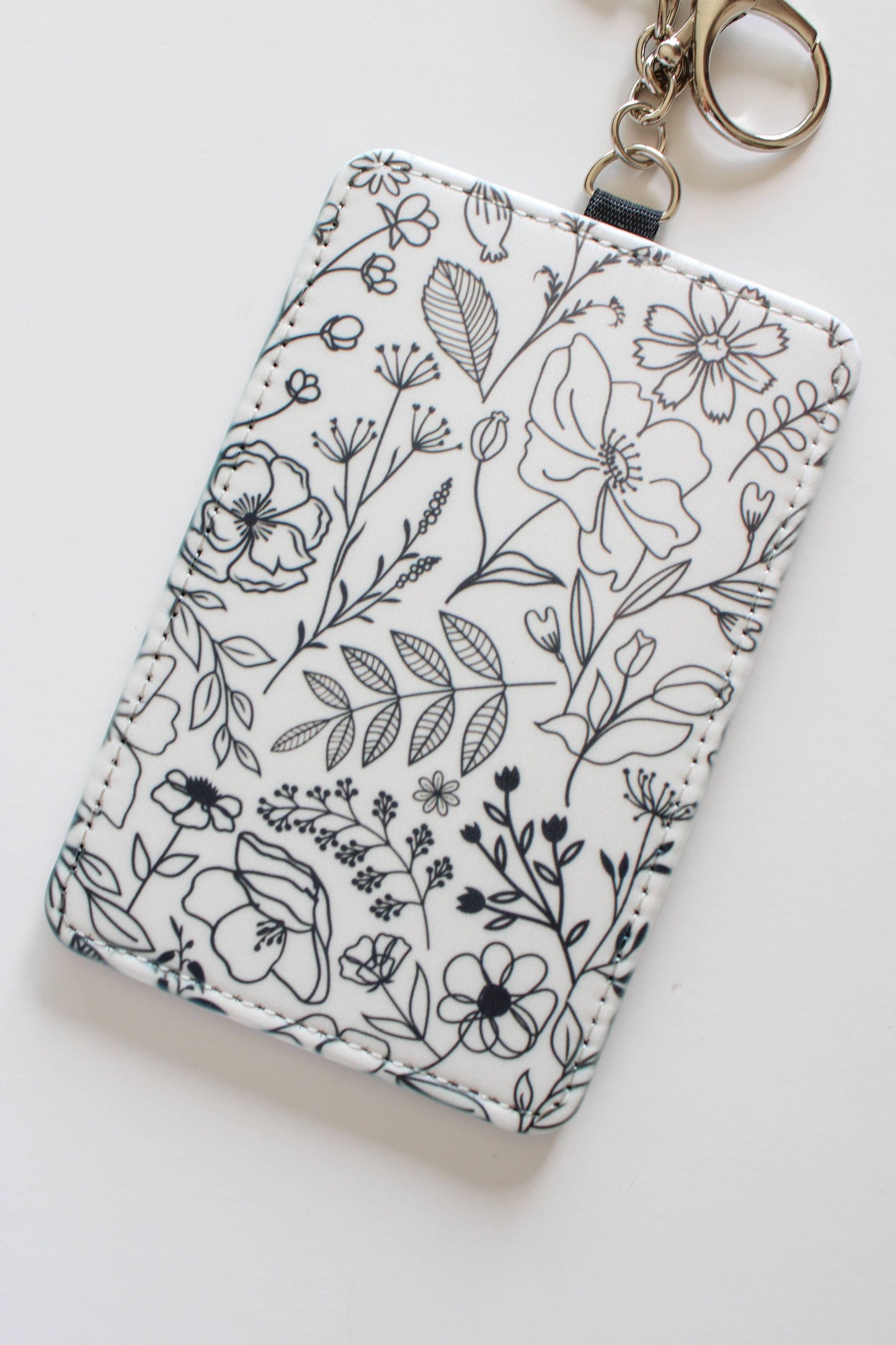 Card Holder with 2 Slots, Compact ID Holder for Work & Trave