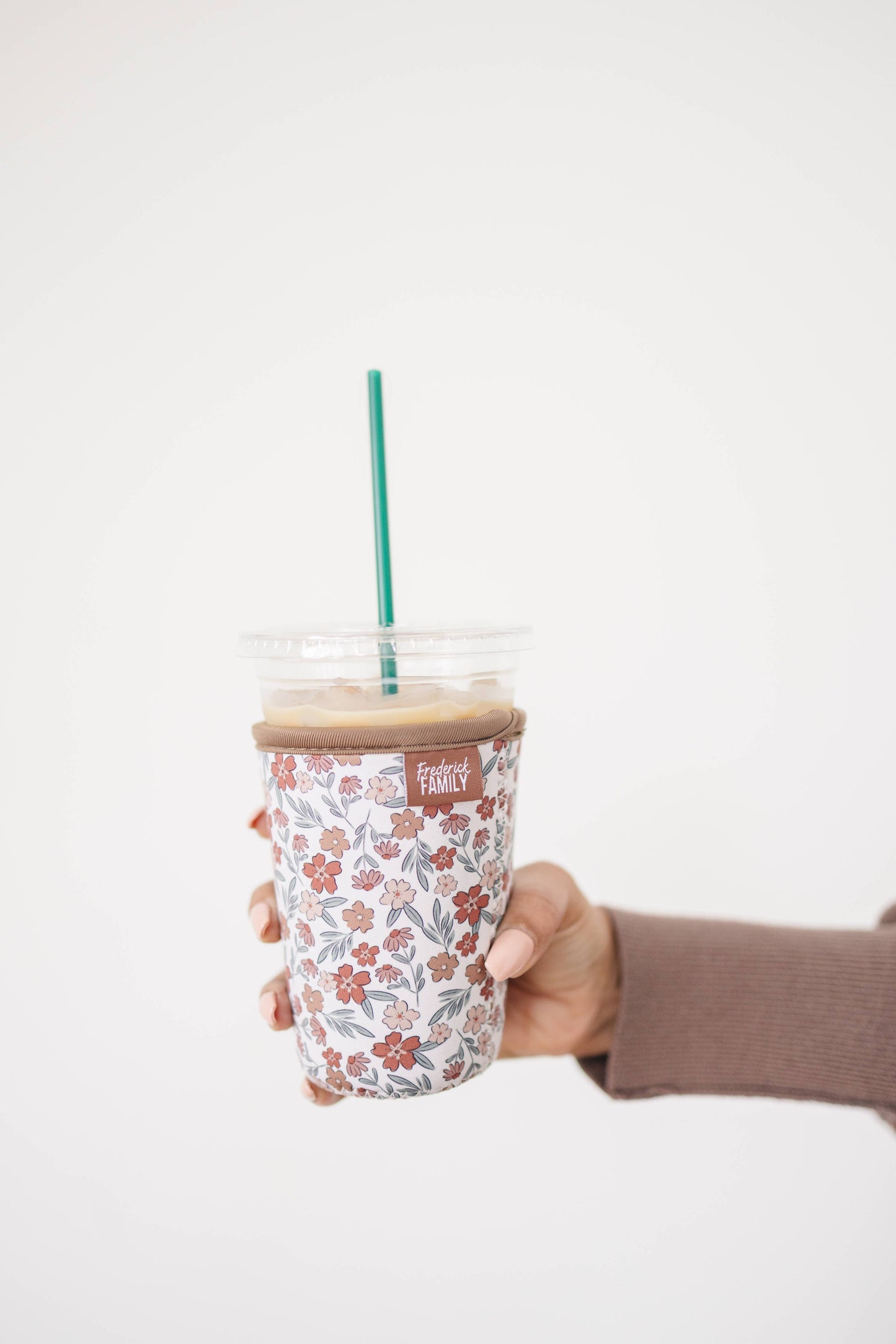 Iced Coffee Drink Sleeve, Beverage Cup Sleeve