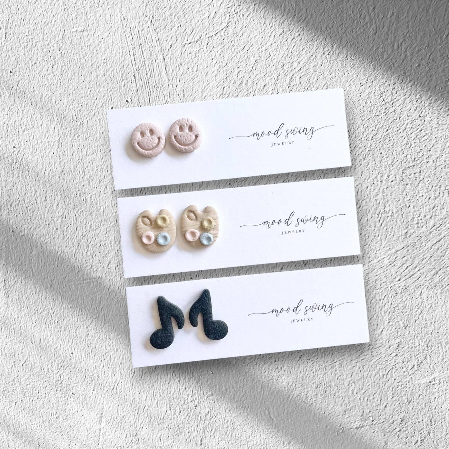 Polymer Clay Stud Earrings