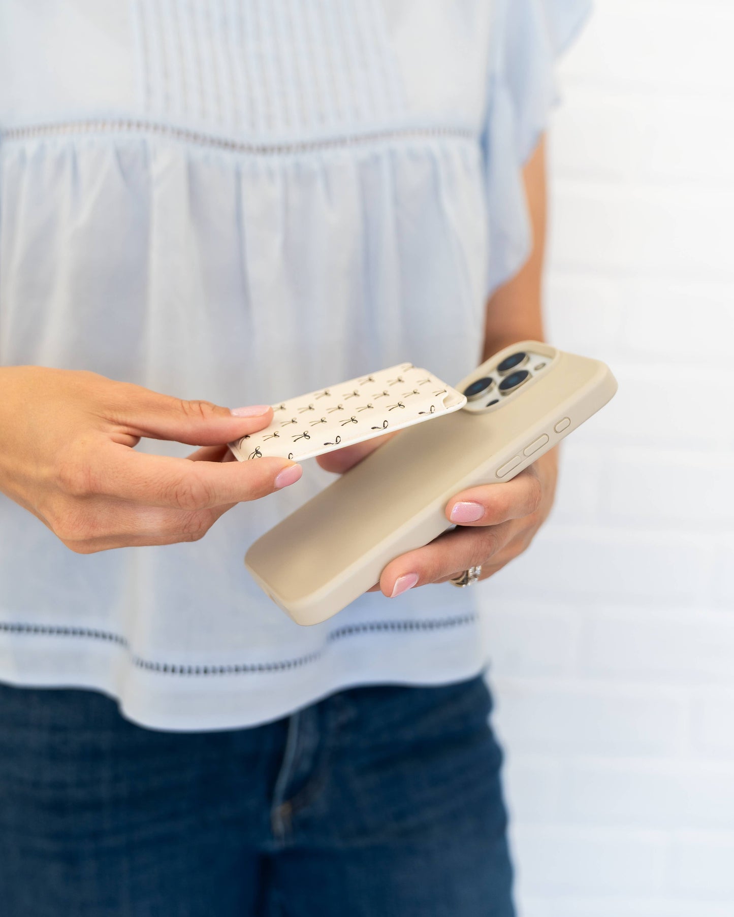 Magnet Phone Wallet, Magnetic card cash wallet