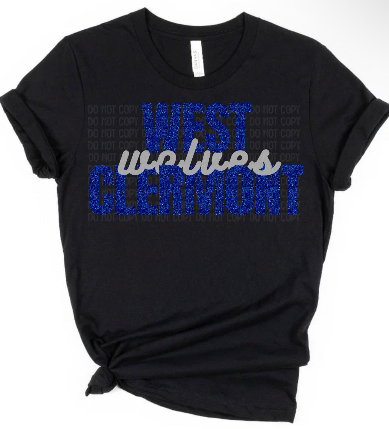 West Clermont Wolves Glitter