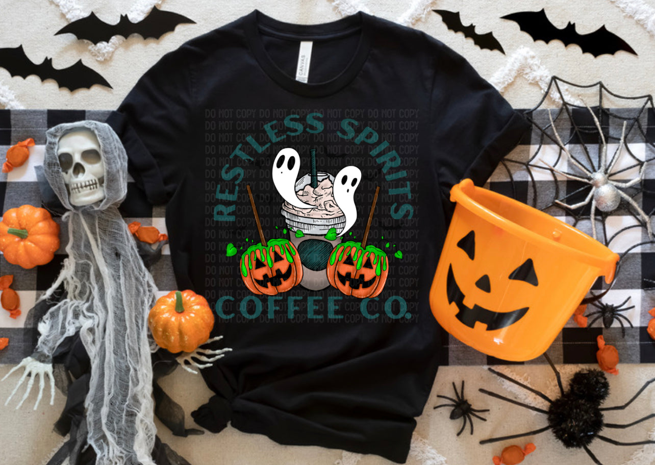 Restless spirits coffee co. Tee/Crewneck