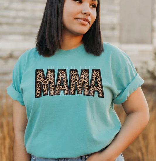 Cheetah Mama Tee