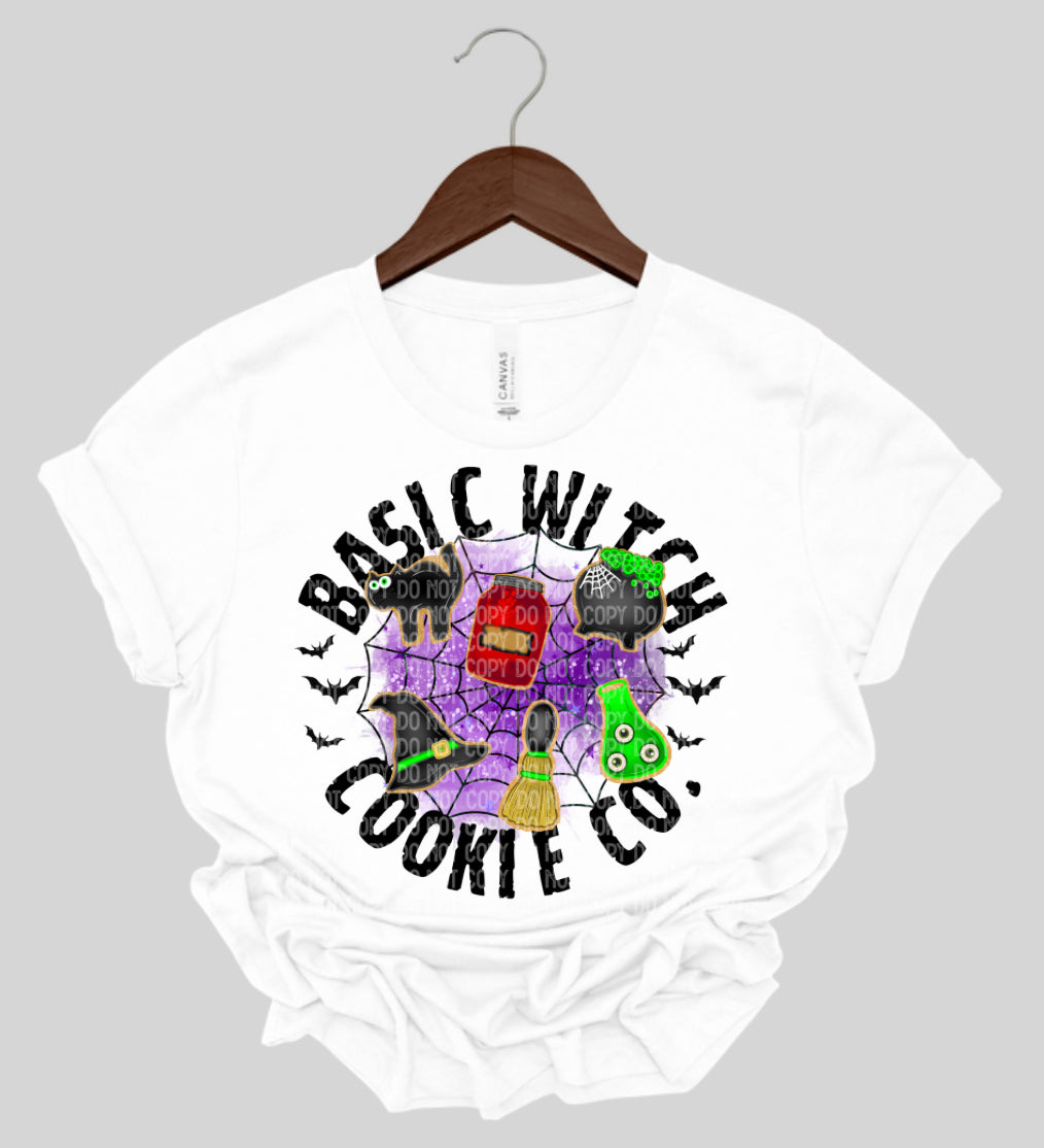 Basic witch cookie co. Tee/Crewneck