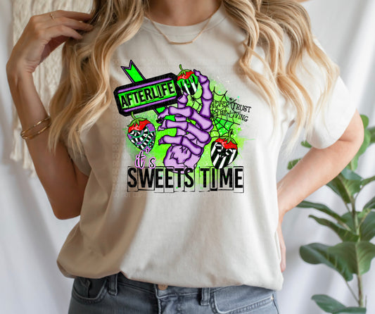 Afterlife- It’s sweets time Tee/Crewneck