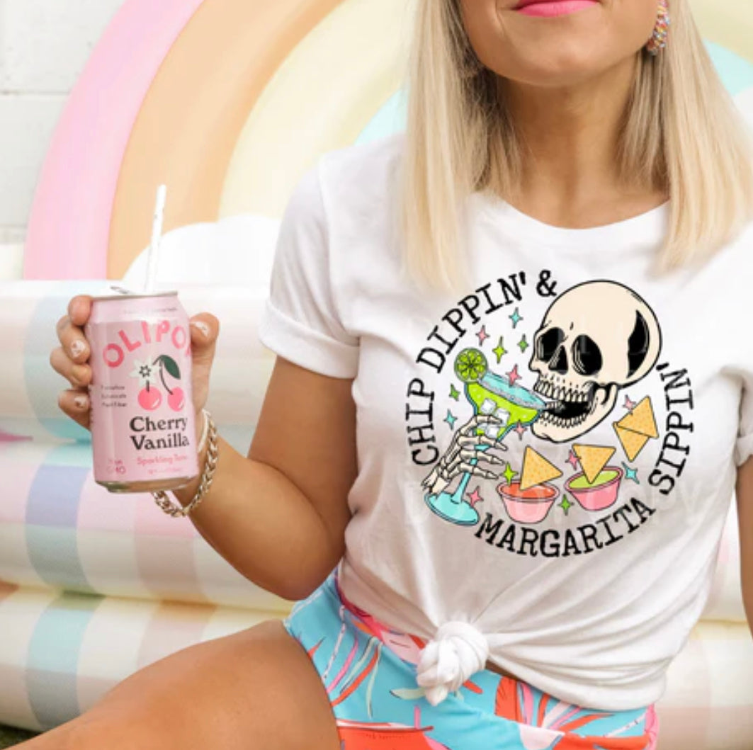 Chip Dippin’ Margarita Sippin’ Tee