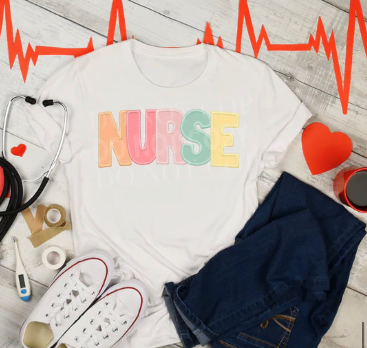 Nurse Pastel Tee