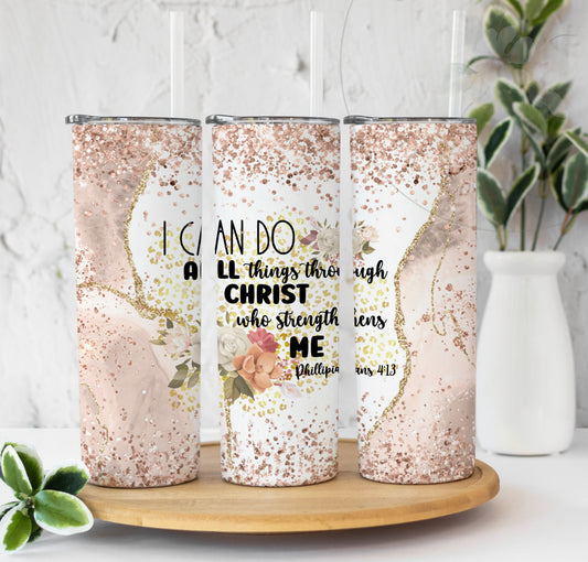 I can do all things 20oz Tumbler