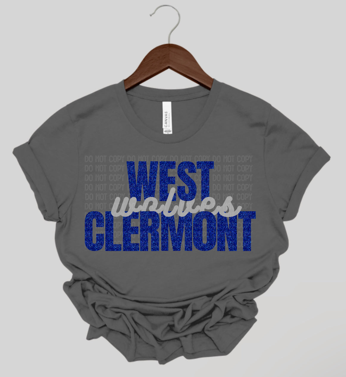 West Clermont Wolves Glitter