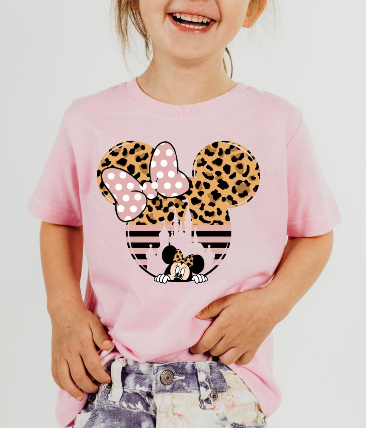 Cheetah Mouse Ears Youth/Toddler Tee