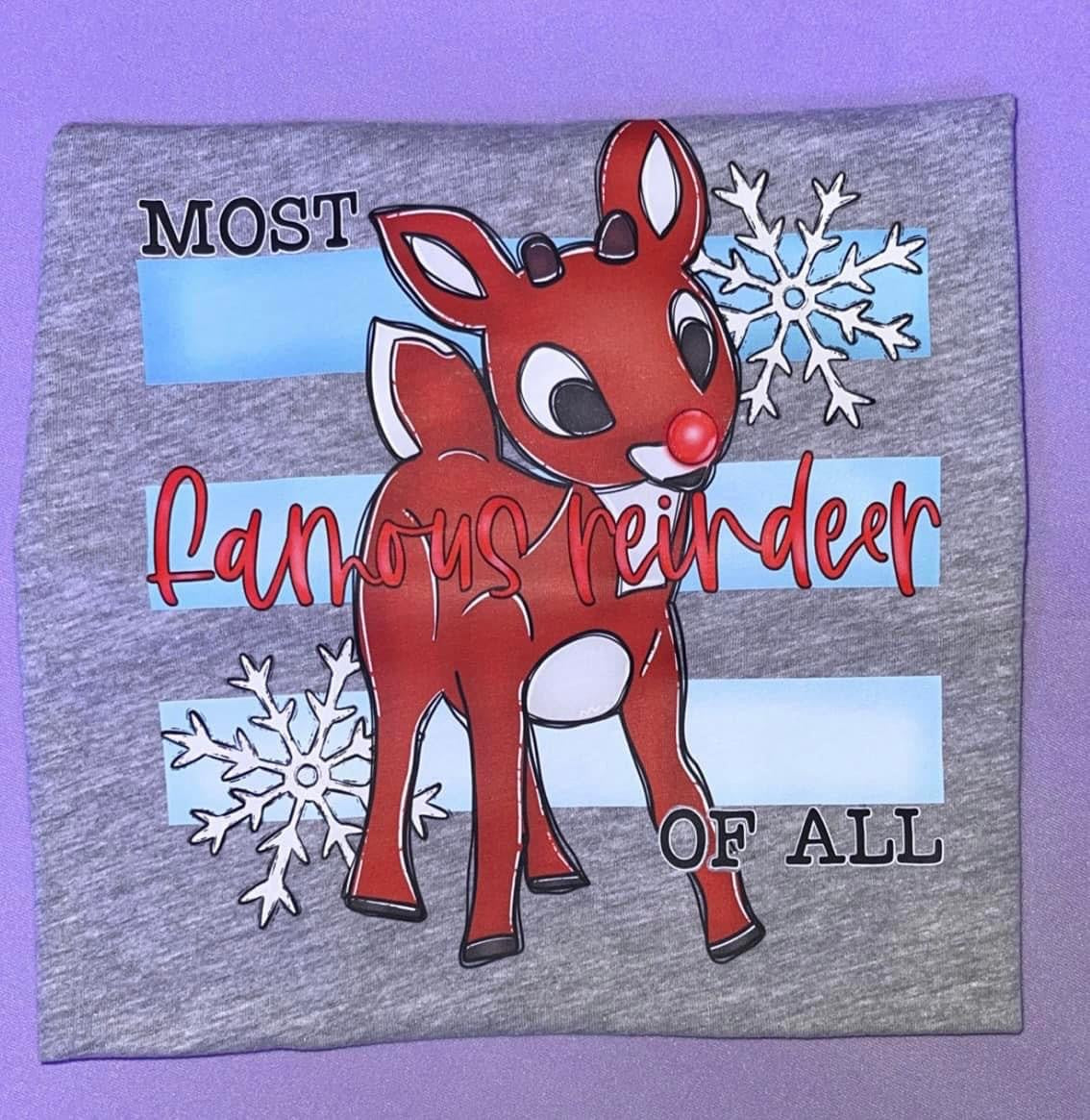 Famous Reindeer Toddler/Youth Tee