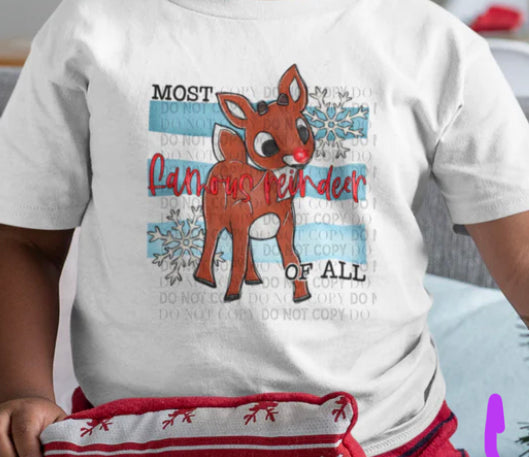 Famous Reindeer Toddler/Youth Tee