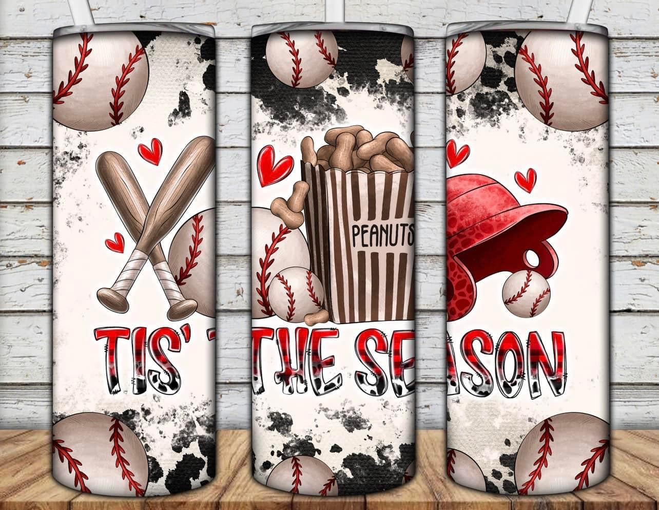 Tis’ the Season Baseball Tumbler